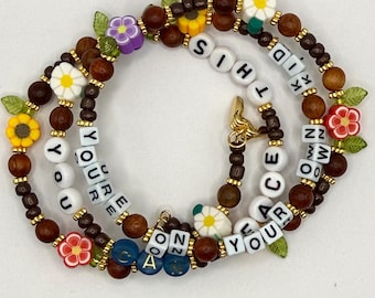 TS Acoustic Piano Surprise Song Inspired Custom Bracelet