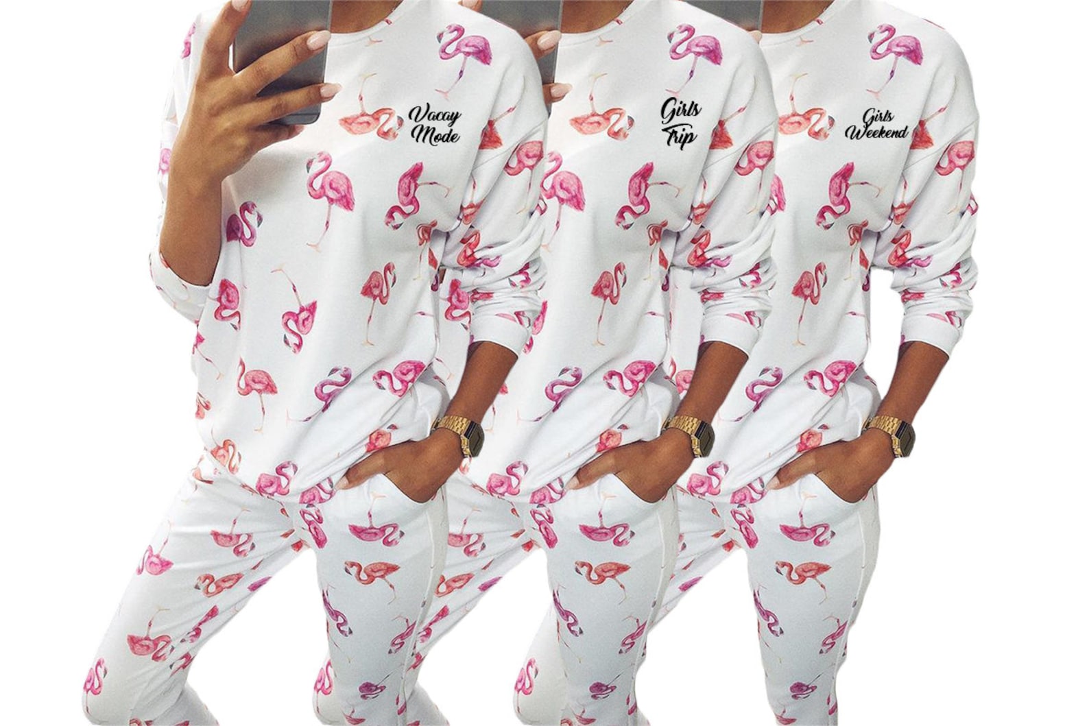 Girls Trip Pajamas Group Travel PJs Road Trip Pajamas Etsy