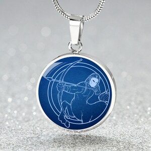 Sternzeichen Halskette  Schütze Geborene | Geschenk Muttertag personalisierte Anhänger | Sternzeichen Anhänger | Sternbild Kette