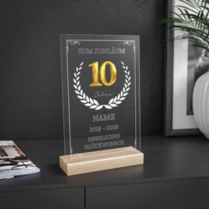 Regalo per il 25° anniversario o il 10° anniversario aziendale, regalo per l'anniversario del miglior team del mondo, regalo di squadra, anniversario aziendale