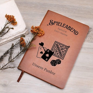 Libro de partituras para veladas de juegos inolvidables, juegos de mesa, anotar la puntuación, veladas de juegos con niños o amigos, ideas para noches de juegos