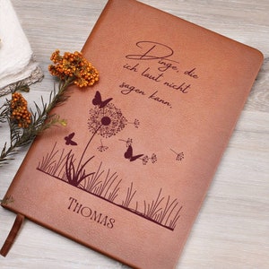 Einzigartige Träume in einem Notizbuch: Dein personalisiertes Journal "Dinge, die ich laut nicht sagen kann" mit Symbolik der Pus