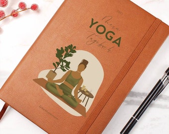 High Quality Yoga Diary for Adults - Personal Yoga Journal & Gratitude Journal, Perfect Personalized Yoga Gift