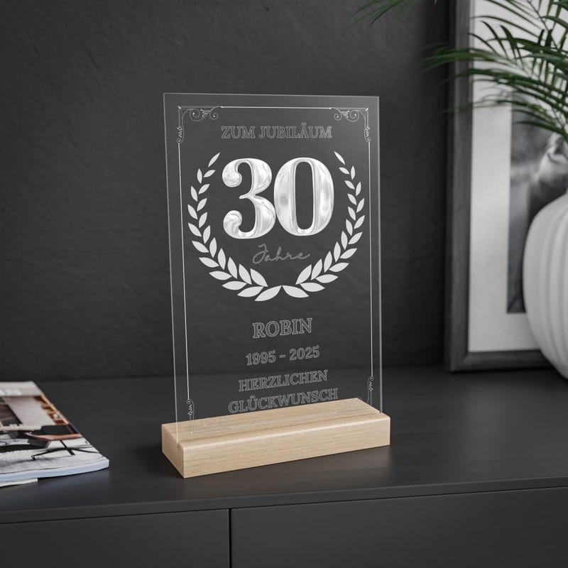 Geschenk Zum 30 Jhrigen Firmenjubilum