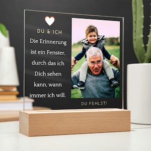 Trostspender Trauer Geschenk, Trauerfeier Deko, Herzliches Beileid zum Verlust LED Lampe, Trauer Geschenke Ideen, Gedenk Geschenke