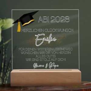 Graduation 2024, bachelor gift, premium acrylic picture gift for graduation, gifts for master's graduation, gifts for graduation 2024 image 10