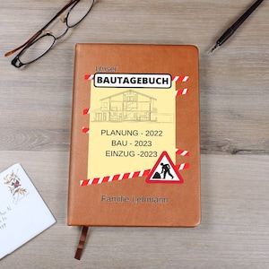 Geschenke zum Hausbau Bautagebuch kaufen Geschenk Bauherrin 2024, Hochzeitsgeschenk Haus, sinnvolle Geschenke Erwachsene, Bauherren Geschenk