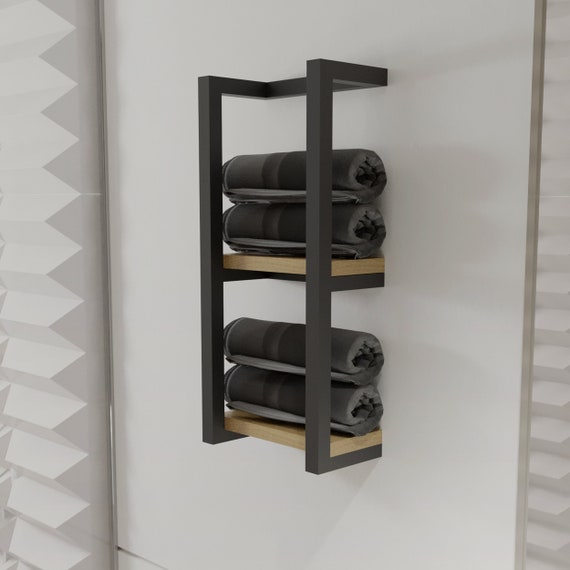 Bathroom Towel Rack Hand Towel Holder Towel Rack With Shelf