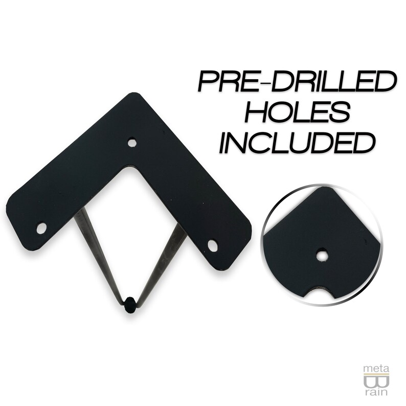 Counter Height Table Hairpin Legs 2 Rod Bar Table Leg Etsy