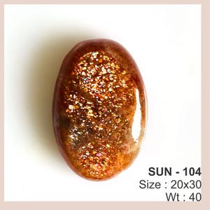 Natural Sunstone Cabochon, Loose Gemstone, Sparkle Sunstone Gemstone, Jewelry Making Stone GIFT FOR HER