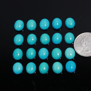 Natural Turquoise Sleeping Beauty Arizona Turquoise Oval shape Cabochon withcelebrated size beautiful gemstone for making jewelry
