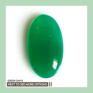 Natural Green Onyx cabochon all mix shape & size loose gemstone for making jewelry