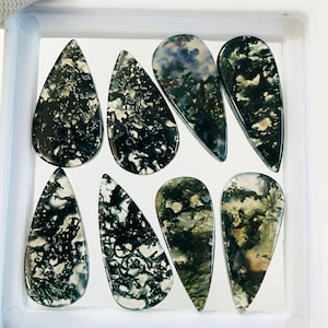 Natural  Green Moss Agate  Gemstone For Jewelry, High Quality Moss Agate Gemstone, Wholesale Price shop Moss Agate Cabochons, Gift for her