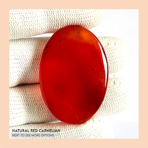 Top Quality Red Carnelian Smooth Gemstone Cabochon for making jewelry , Red Carnelian Loose Gemstone for making pendent