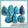 Mughal Carved Labradorite Gemstone Cabochon: Natural Blue Carving product logo