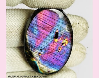 Multifire Labradorite Cabochon Lot: AAA Grade Mix Size Gemstones
