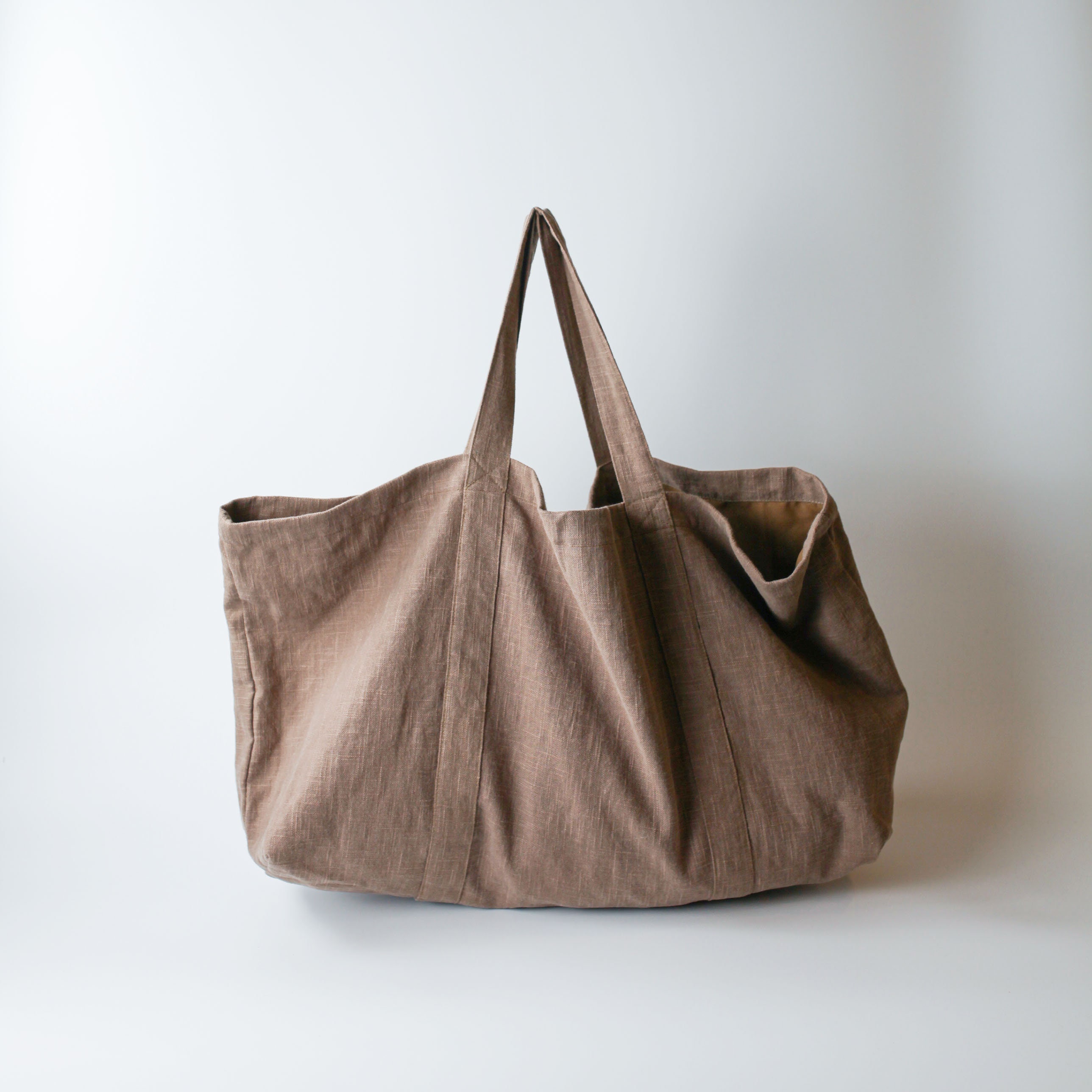 The Houston Tote medium tan braiding and fringe — Classic Boho Bags