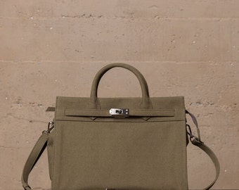 Levait canvas tote bag