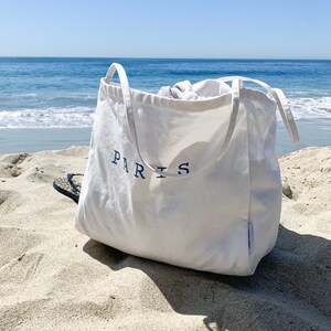 Tote Large Metallic Khaki - French Bazaar main image 1