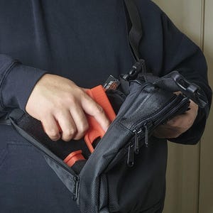 Tactical Concealed Carry Sling Bag, Quick Draw CCW Crossbody Pack