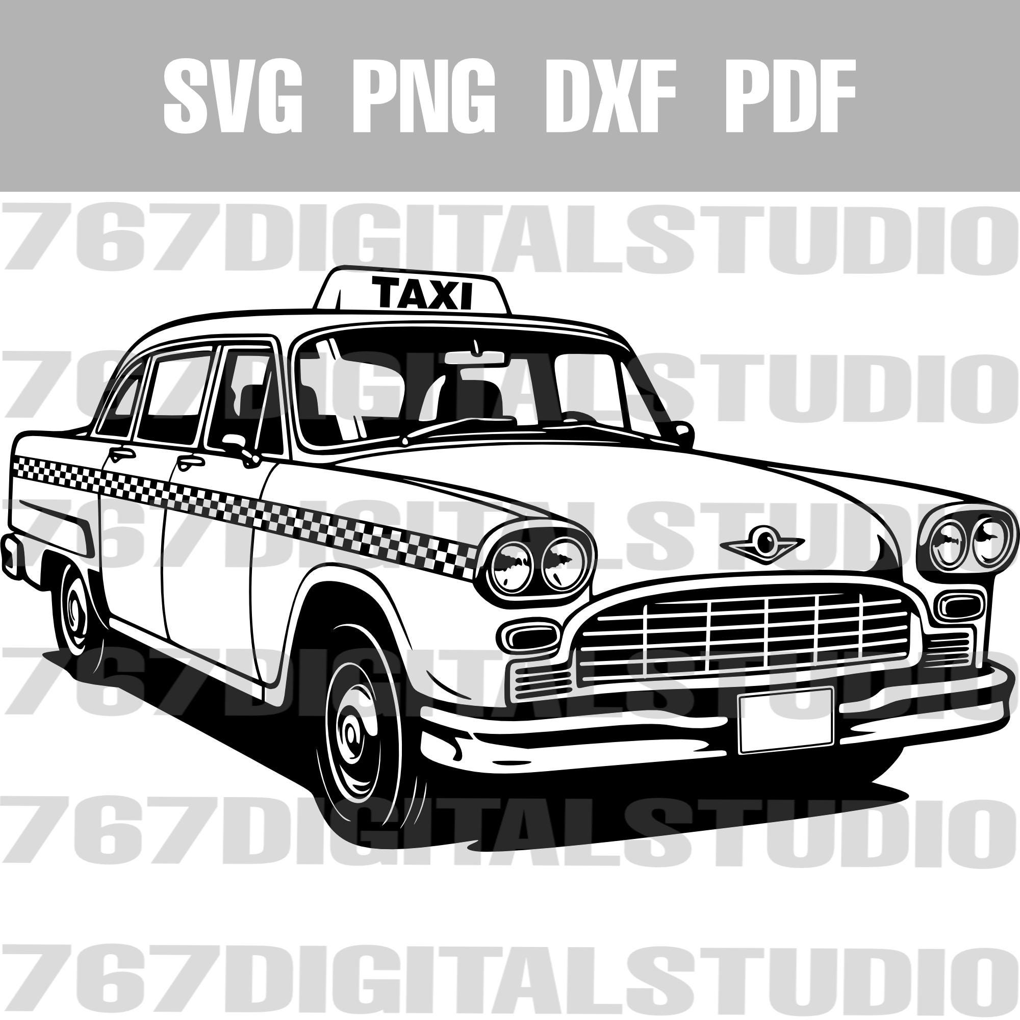 チェッカー　タクシーキャブ 劇中車 其の三 チェッカータクシーキャブ（タクシードライバー