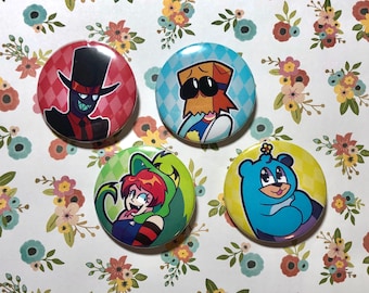 Villainous Buttons!