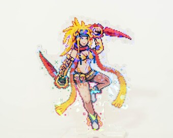 ティーダ＆ユウナ　ファイナルファンタジー　ピクセルリマスター　アクリルスタンド 2個 歌舞伎 FINAL FANTASY Ⅹ ファイナルファンタジー10 アクリル