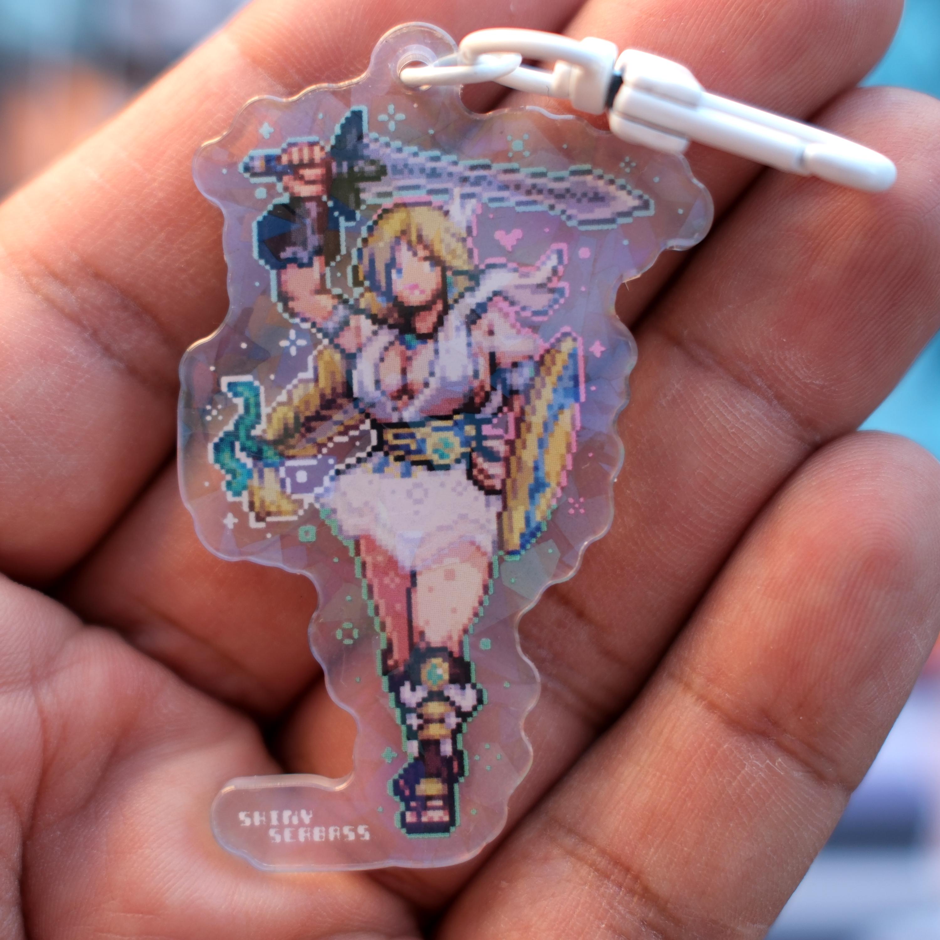 Soul Calibur Pixel Art Acrylic Charms Taki Ivy Sophitia Maxi - Etsy