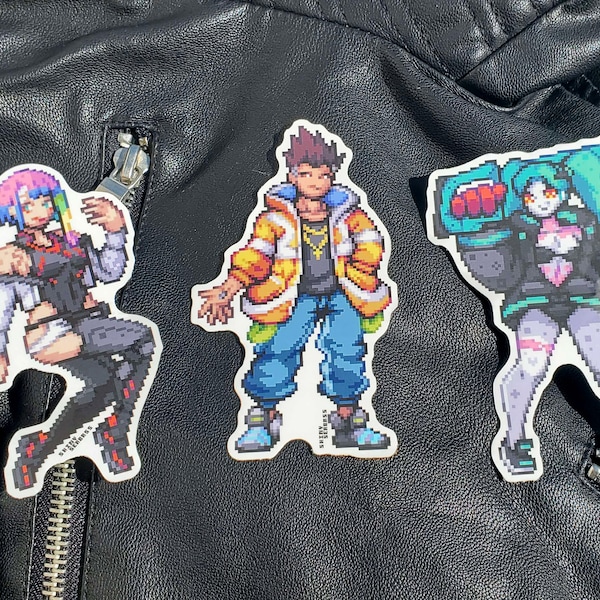 Cyberpunk Edgerunner Stickers Etsy