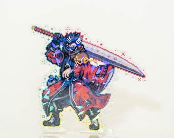 ファイナルファンタジーX アクリルスタンド ピクセルアート | 両面