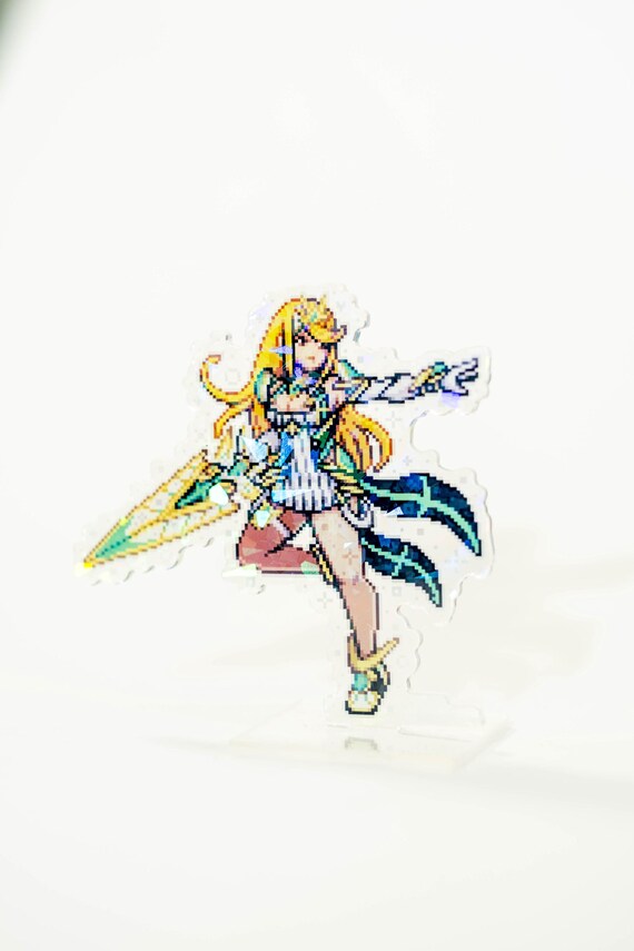 Xenoblade Chronicles Pixel Art Acrylic Standees | Double Sided