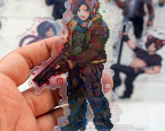 バイオハザード アクリルスタンド ピクセルアート | レオン・ケネディ