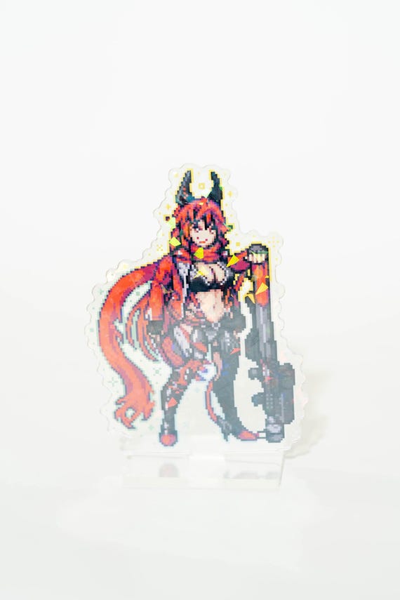 Goddess of Victory Nikke Acrylic Standees Pixel Art | Rapi Anis