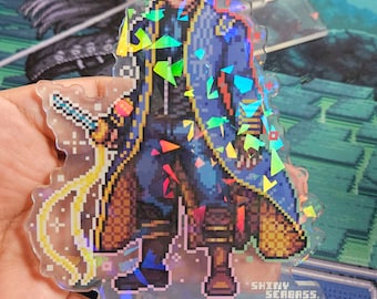 Devil May Cry Acrylic Standee Pixel Art | Double Sided Cracked