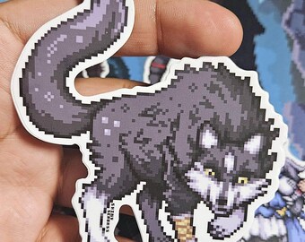 ファイナルファンタジー16 ピクセルアートステッカー | クライヴ・ロス