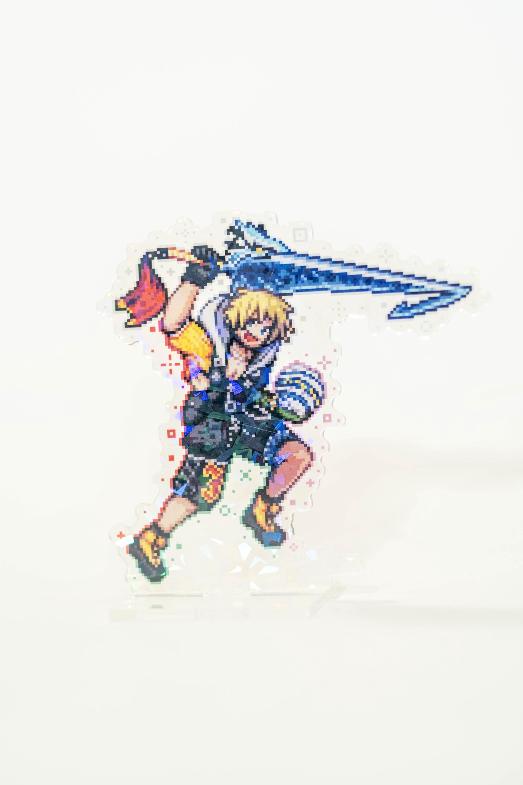 ティーダ＆ユウナ　ファイナルファンタジー　ピクセルリマスター　アクリルスタンド FINAL FANTASY ファイナルファンタジーⅩ アクリルスタンド ティーダ