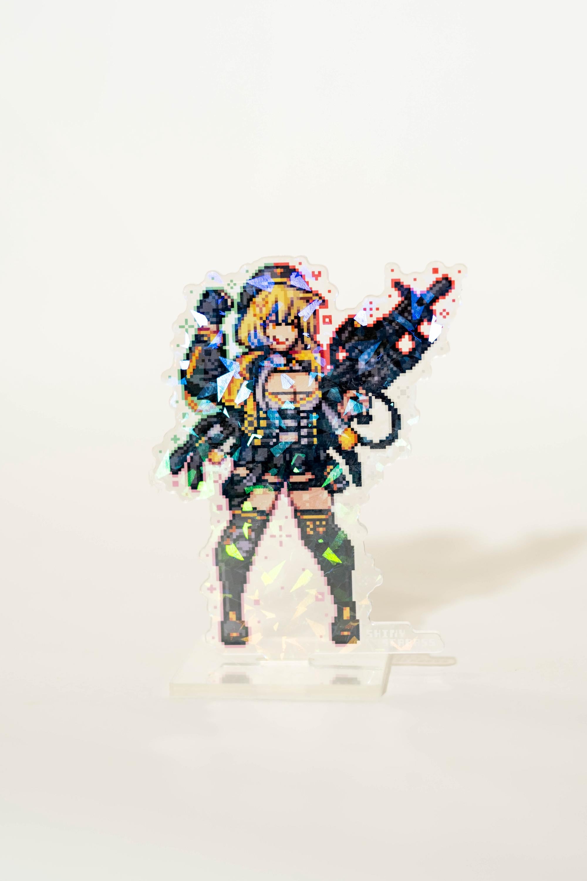 Goddess of Victory Nikke Acrylic Standees Pixel Art | Rapi Anis