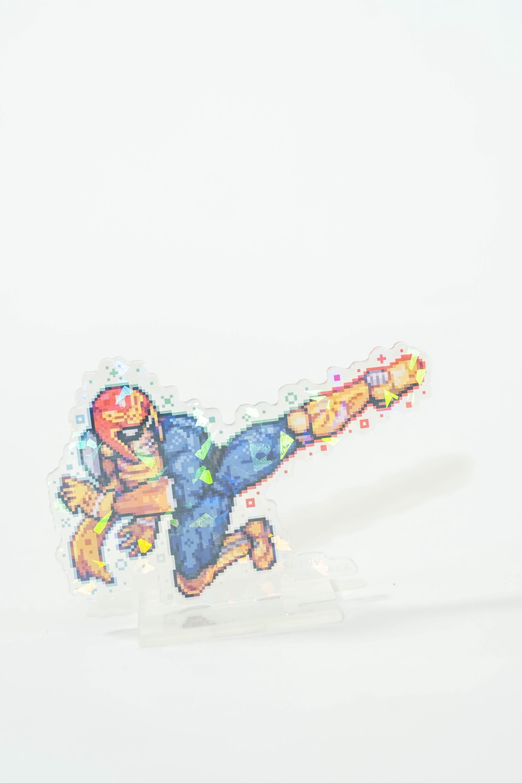 Super Smash Bros Pixel Art Acrylic Standees | Kirby King Dedede Banjo ...