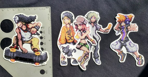 すばらしきこのせかい ステッカー | ピクセルアート | マットビニール