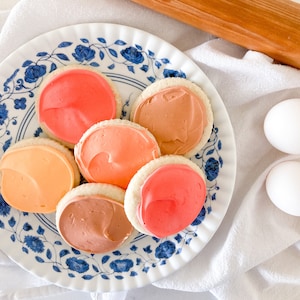 6 Gluten Free Sugar Cookies | Soft, Delicious GF cookies Gluten Free Patries Wedding Cookies Cookies