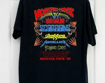 monster of rock t shirt