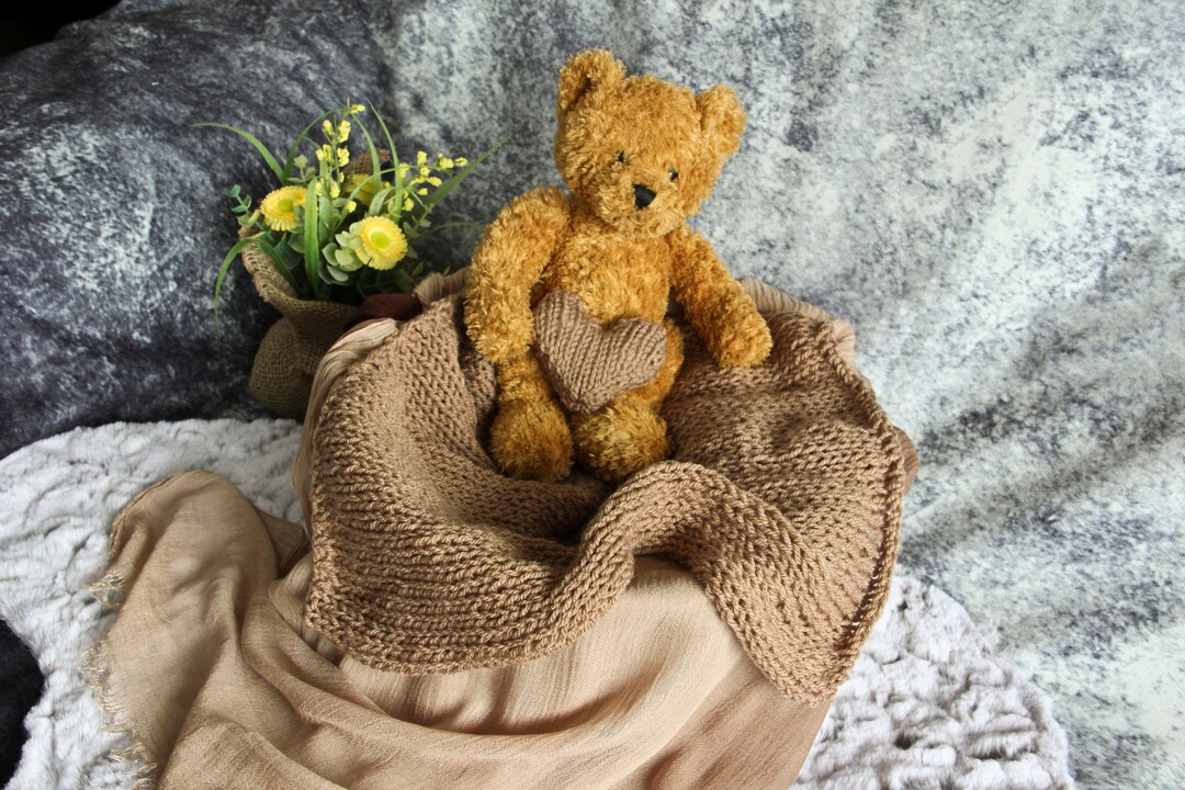 4m Baby Fotodecke - Flauschige Decke Für Neugeborenen Fotoshooting