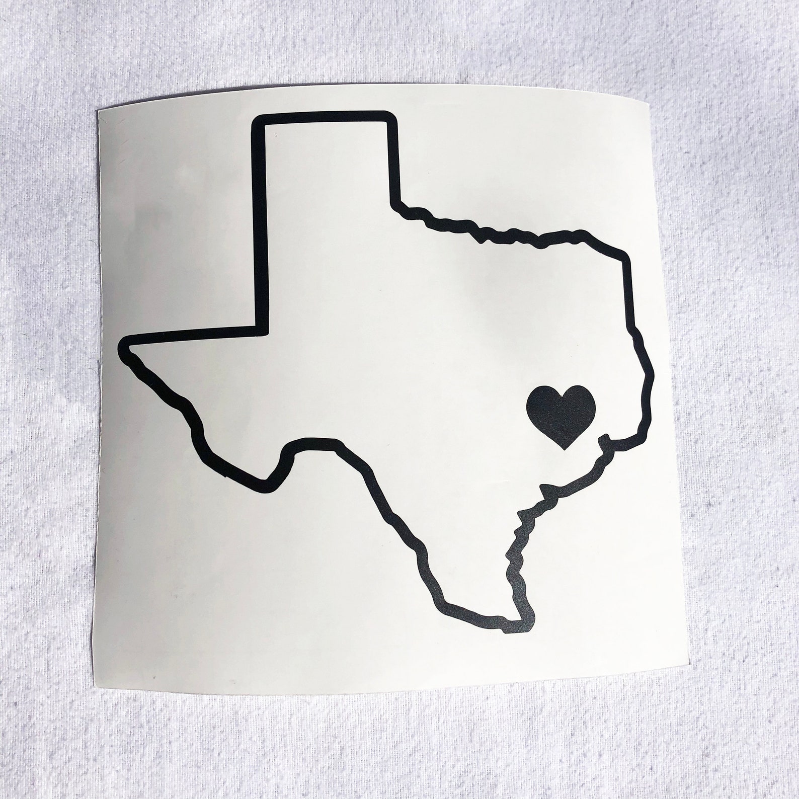 Houston Texas Decal Texas Vinyl Decal Houston Decal Houston Etsy