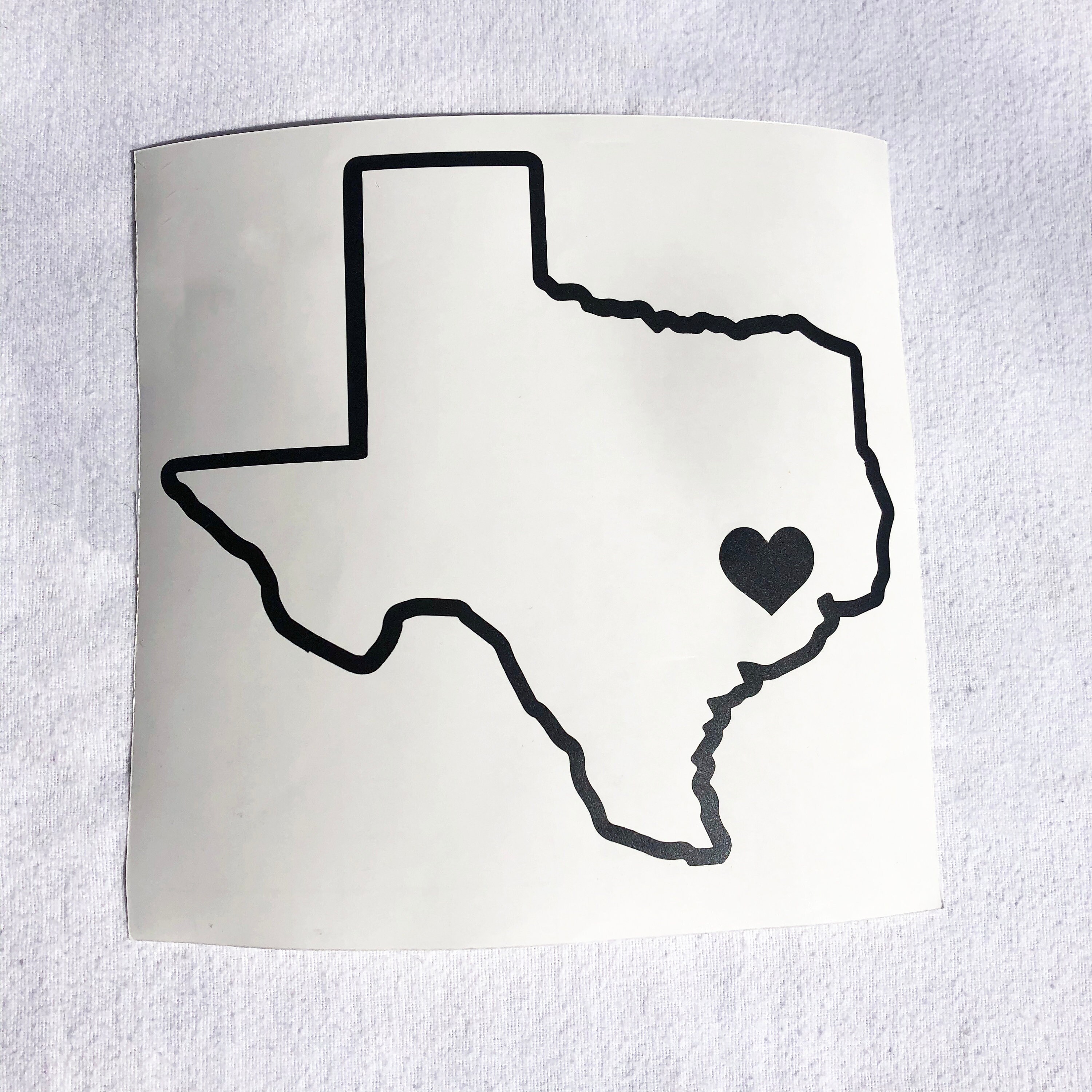 Houston Texas Decal Texas Vinyl Decal Houston Decal Houston Etsy