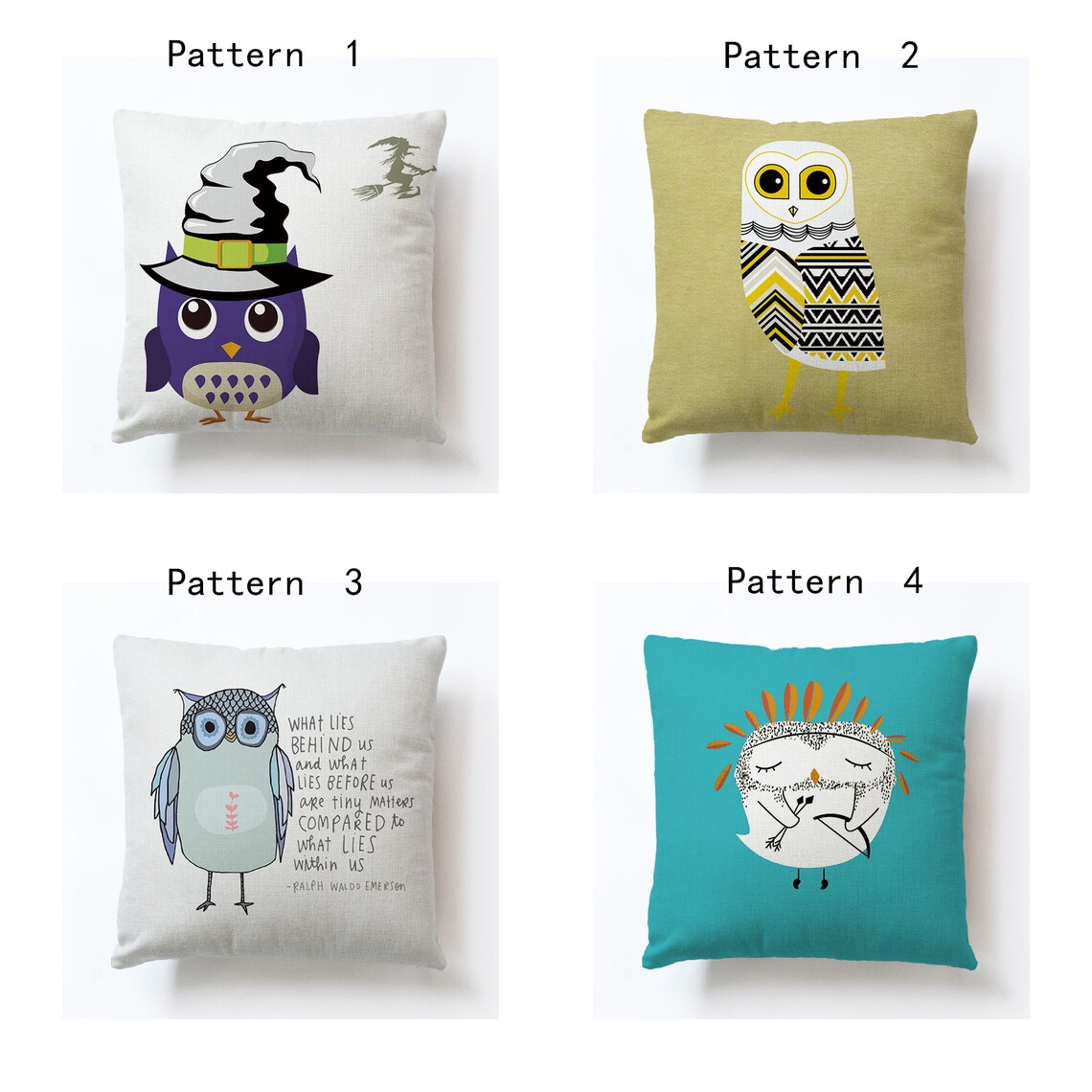 Eule Serie Kissenbezug Kissenbezug Kissenbezug Kissenbezug