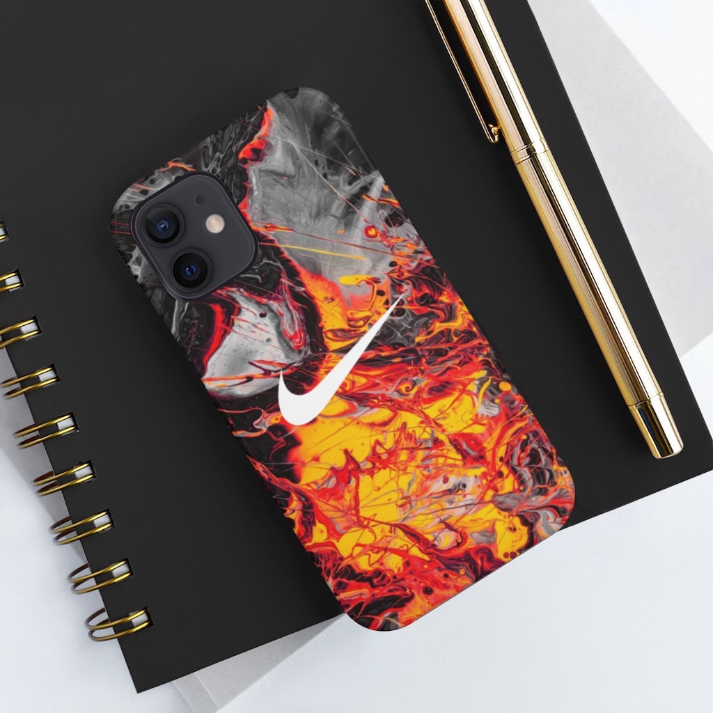 Simple RED Nike LAVA Phone Case iPhone 12 Case iPhone 11 Phone Etsy
