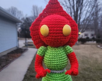 Flatwoods Monster Crochet Pattern *Not a Finished Item*