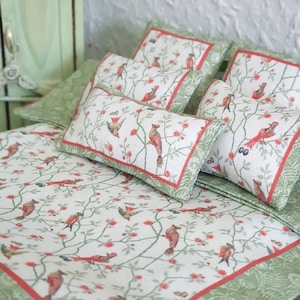 Doll House Bedding Set 1:12 Scale