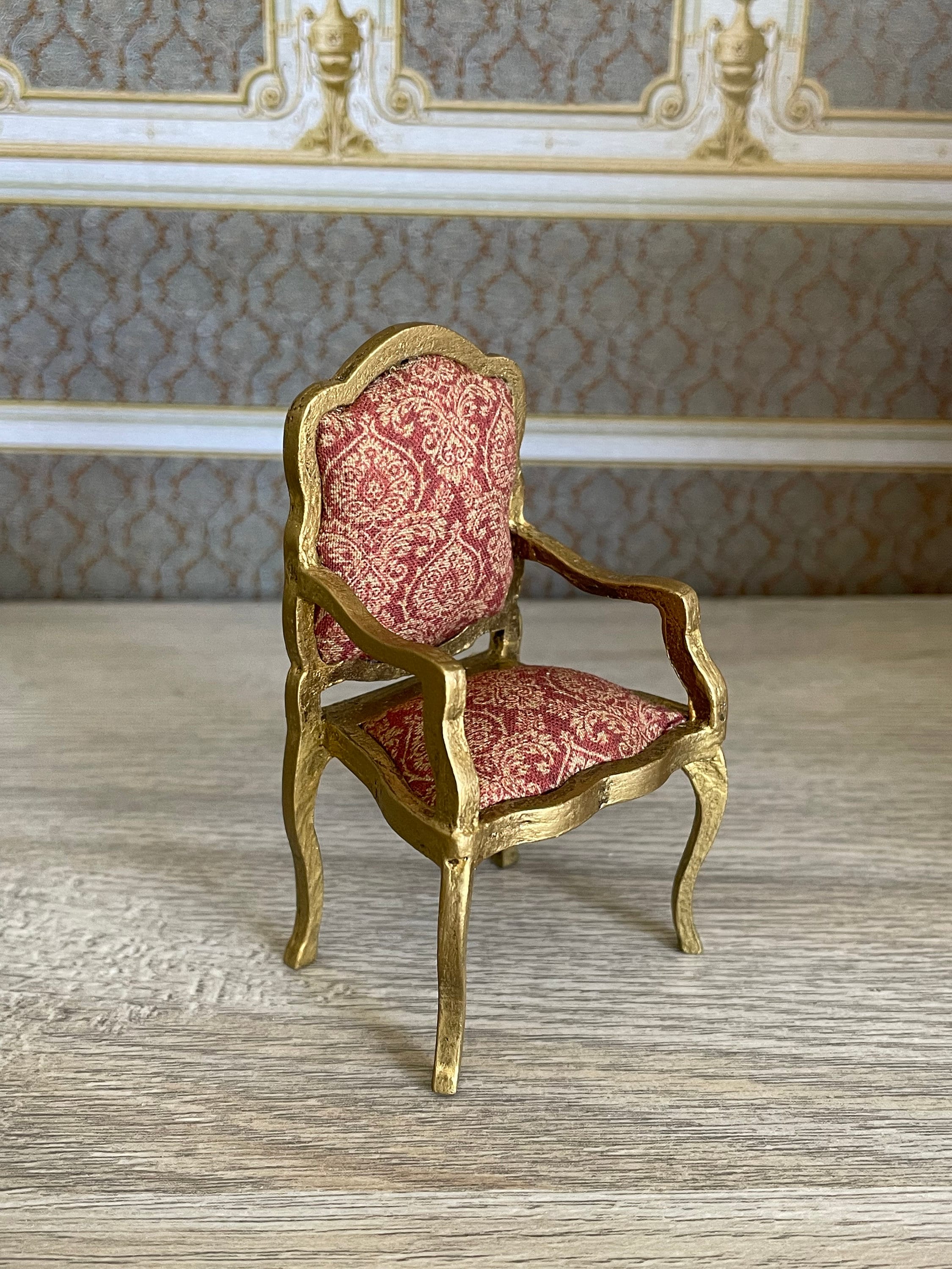 Victorian red chair - Etsy 日本