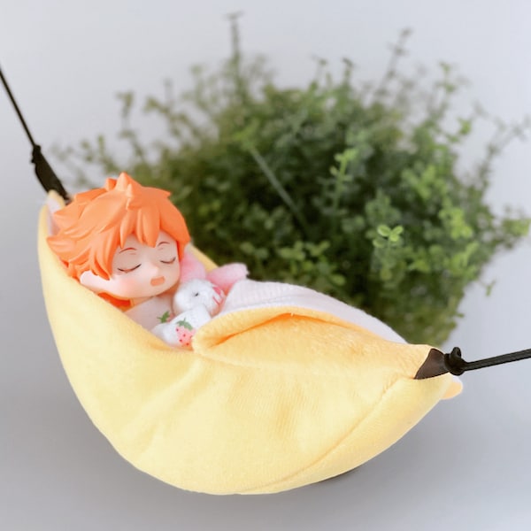 OB11 Obitsu 11 Banana Hammock doll bed